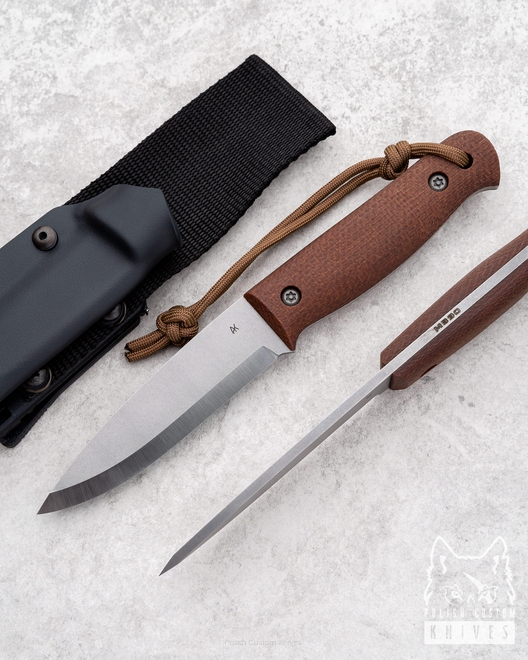 NÓŻ SURVIVALOWY BUSHCRAFT 3 M390 AK