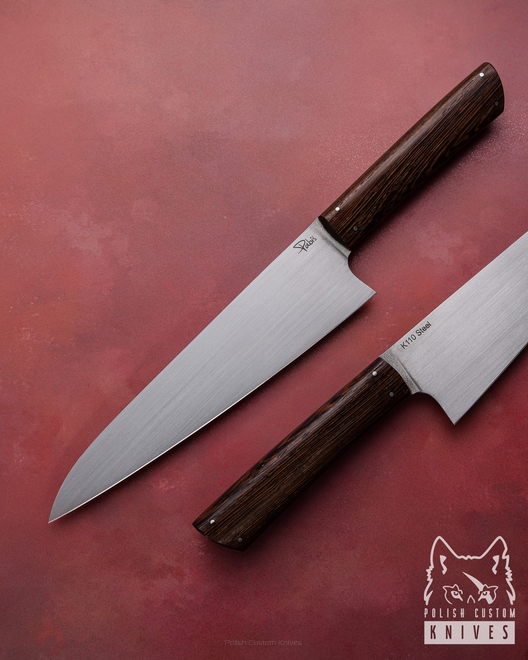 NÓŻ KUCHENNY CHEF 190 6 K110 WENGE PABIŚ