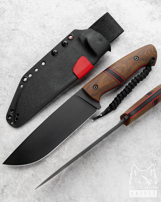 NÓŻ SURVIVALOWY WDOWA XL 17 NZ3 MICARTA TD