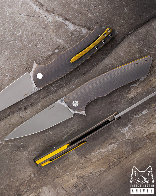 NÓŻ SKŁADANY FOLDER SLIM #0609 MAGNACUT HERMAN KNIVES
