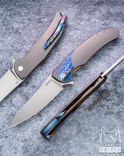 NÓŻ SKŁADANY FOLDER ISHTAR 65 M390 HERMAN