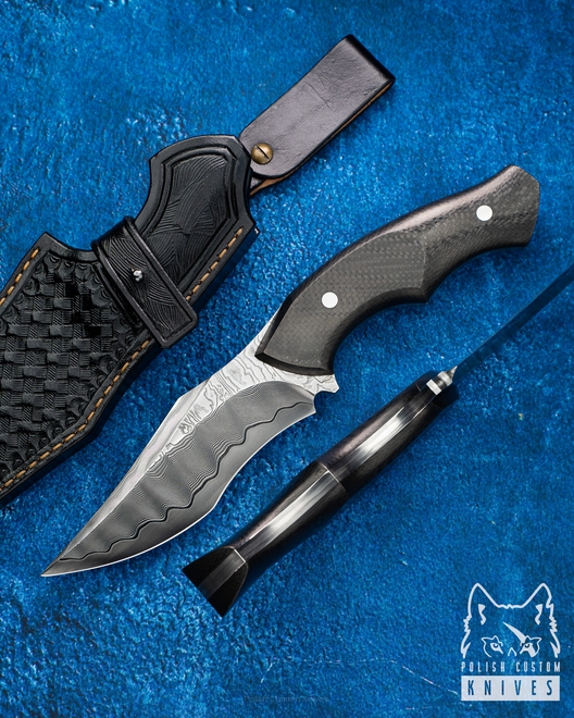 NÓŻ TAKTYCZY MYŚLIWSKI FIGHTER 2 CARBON GREG FORGE