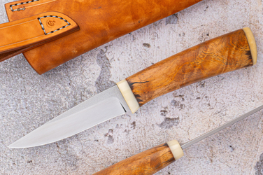 NÓŻ MYŚLIWSKI GUTOR 34 K110 ORZECH GARUCHI KNIVES