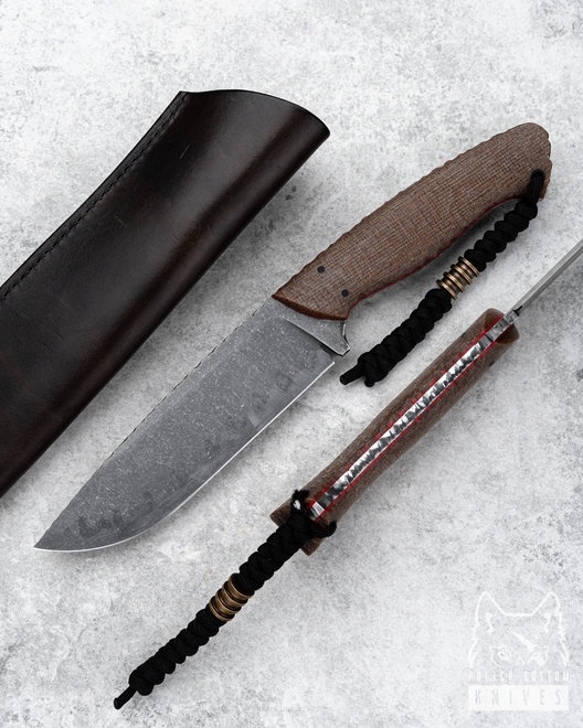 NÓŻ SURVIVALOWY WDOWA TD PIMPED By MICHO