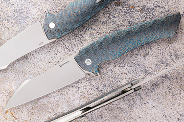 NÓŻ SKŁADANY FOLDER OVIUM GENERACJA 2 #0089 M390 TESSERACT HERMAN KNIVES