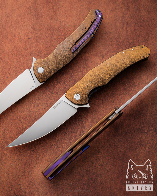 NÓŻ SKŁADANY FOLDER ISHTAR 545 M390 HERMAN KNIVES