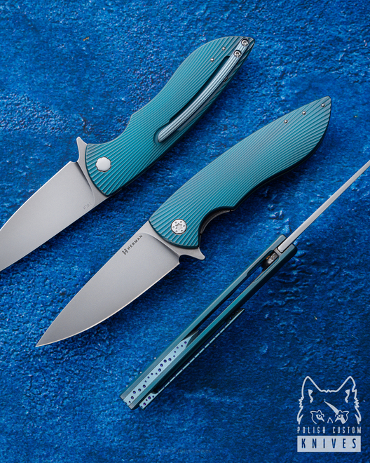 NÓŻ SKŁADANY FOLDER STING 608 RWL34 HERMAN KNIVES