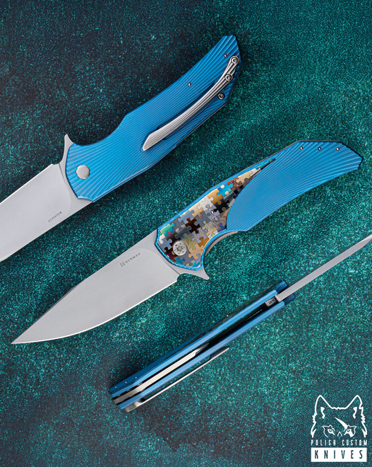 NÓŻ SKŁADANY FOLDER DRAGONFLY #0446 MAGNACUT HERMAN KNIVES