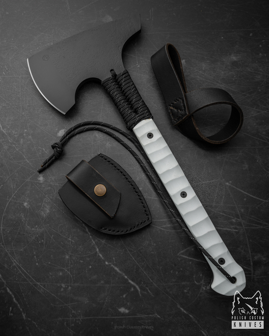 TOPOREK TANK 1 51CrV4 6150 G10 CERAKOTE VULTUR KNIVES