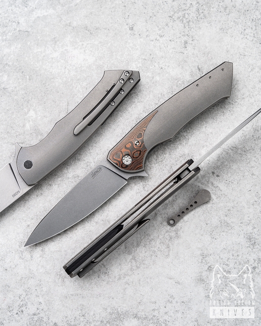 NÓŻ SKŁADANY FOLDER SLIM 19 M390 HERMAN 