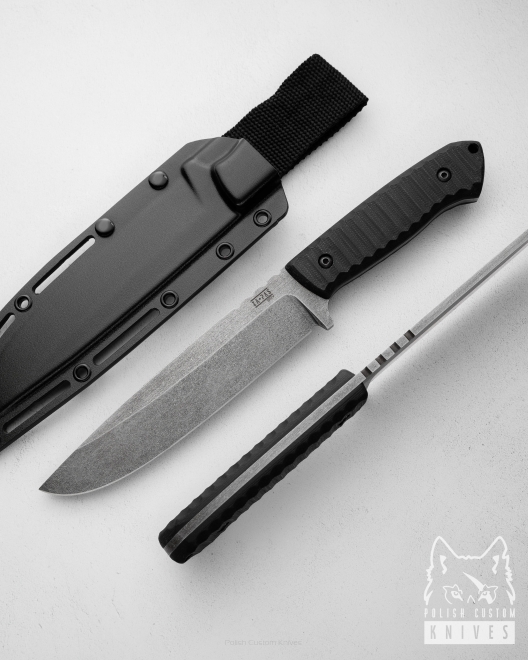 DUŻY NÓŻ SURVIVALOWY BUSHCRAFTOWY EXPENDABLE 8 NMV  G10 STONEWASH ZAPAS KNIVES
