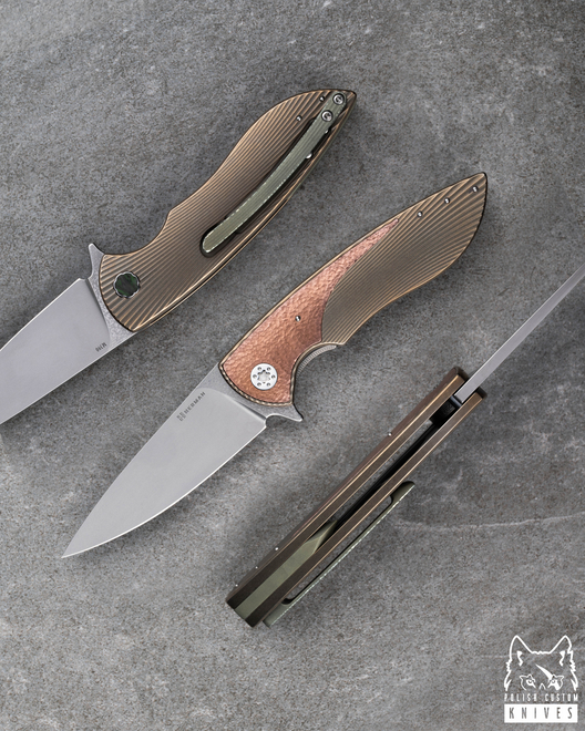 NÓŻ SKŁADANY FOLDER MICRO STING 292 M390 HERMAN KNIVES