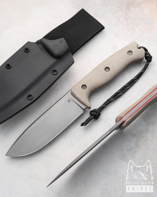 NÓŻ SURVIVALOWY ODC 125 17 VANADIS 4E G10 AK
