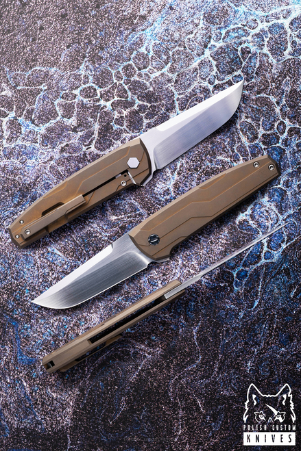 NÓŻ SKŁADANY FOLDER DWARF 39 M390 JK KNIVES