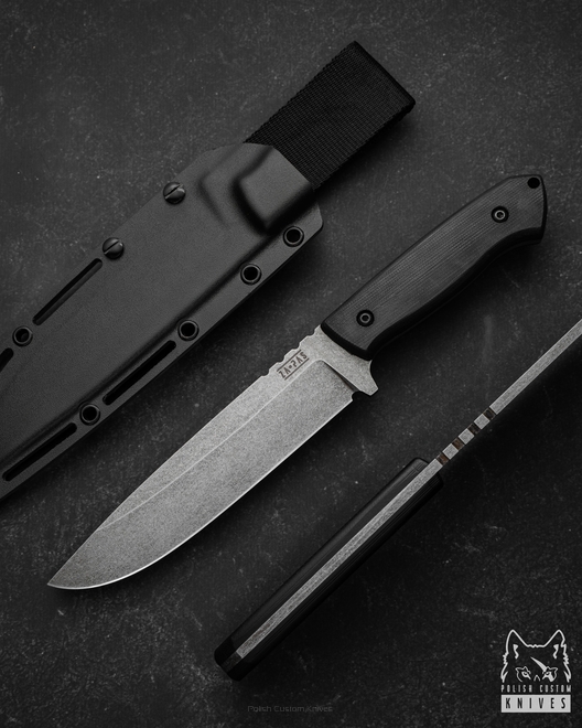 DUŻY NÓŻ BUSHCRAFTOWY SURVIVALOWY EXPENDABLE 3 NMV G10 ACID STONEWASH ZA-PAS