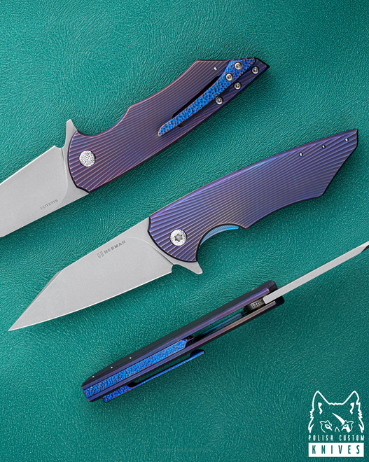 NÓŻ SKŁADANY FOLDER VESPERTILIO #0221 MAGNACUT HERMAN KNIVES