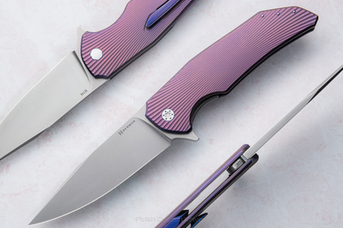 NÓŻ SKŁADANY FOLDER DRAGONFLY 324 M398 HERMAN KNIVES