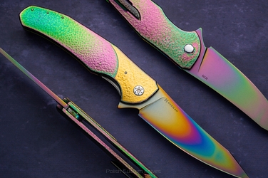NÓŻ SKŁADANY FOLDER ISHTAR #0581 M398 OERLIKON LEWORĘCZNY HERMAN KNIVES
