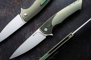 NÓŻ SKŁADANY FOLDER SLIM #0495 RWL34 HERMAN KNIVES