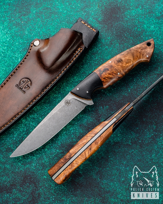 NÓŻ MYŚLIWSKI SAURON 7 O2 G-CUSTOM 