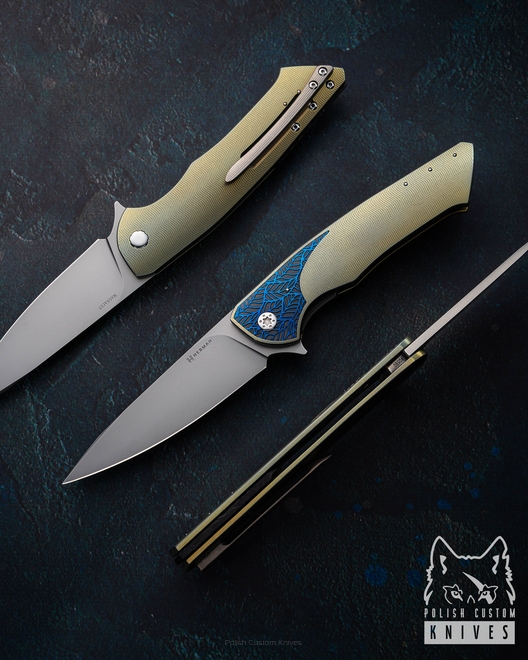 NÓŻ SKŁADANY FOLDER SLIM #0590 MAGNACUT HERMAN KNIVES