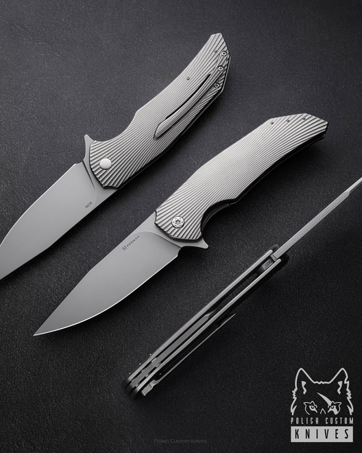 NÓŻ SKŁADANY FOLDER DRAGONFLY #0431 M390 HERMAN KNIVES