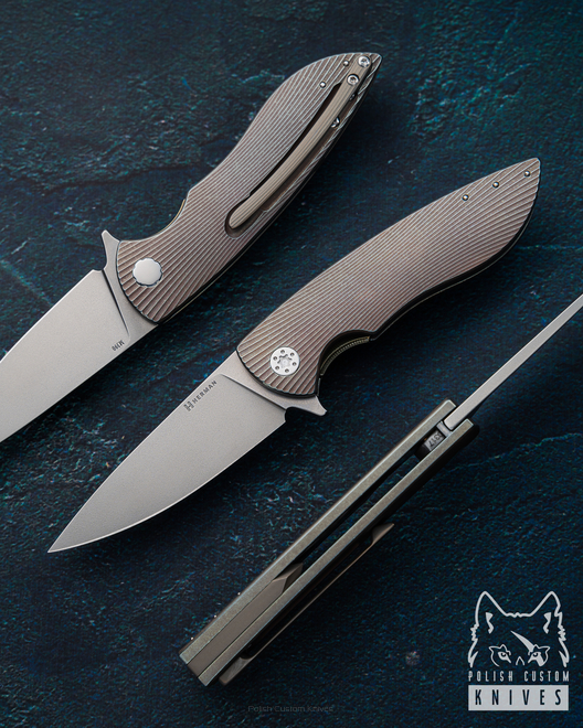 NÓŻ SKŁADANY FOLDER MICRO STING 317 M390 HERMAN KNIVES