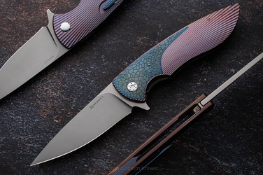 NÓŻ SKŁADANY FOLDER STING #0820 MAGNACUT HERMAN KNIVES