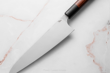 NÓŻ KUCHENNY GYUTO 210 27 ELMAX CZARNY GRAB IRONWOOD PABIŚ KNIVES