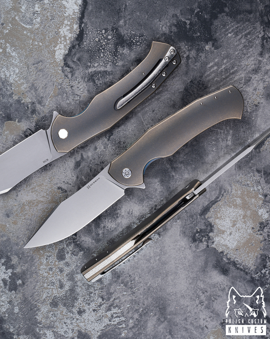 NÓŻ SKŁADANY FOLDER MANTIS 268 M398 HERMAN KNIVES