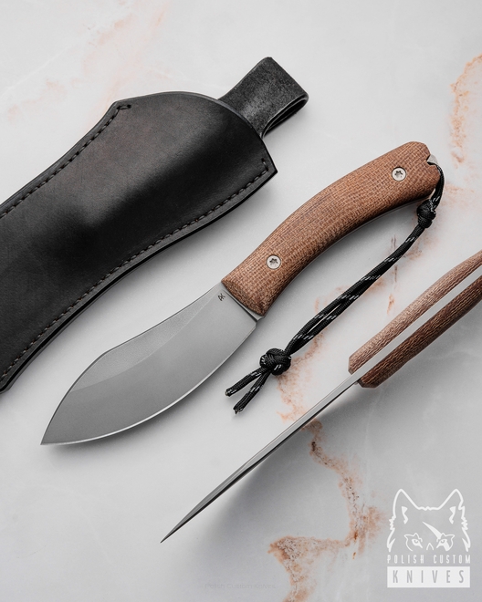 NÓŻ SURVIVALOWY NESSMUK TACTICAL 7 VANADIS 4E AK KNIVES