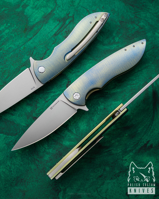 NÓŻ SKŁADANY FOLDER STING 580 M398 HERMAN KNIVES