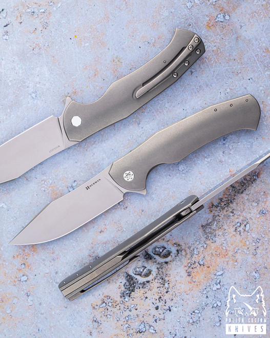 NÓŻ SKŁADANY FOLDER MANTIS #0347 MAGNACUT HERMAN KNIVES