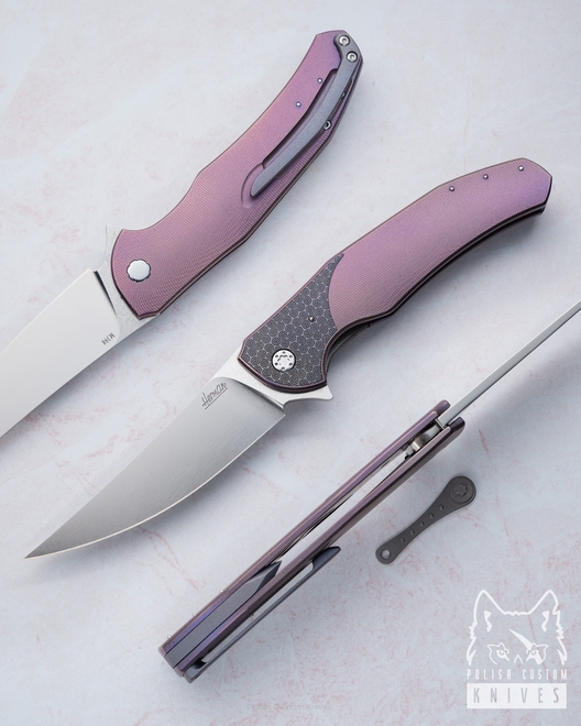 NÓŻ SKŁADANY FOLDER ISHTAR 307 M398 HERMAN KNIVES