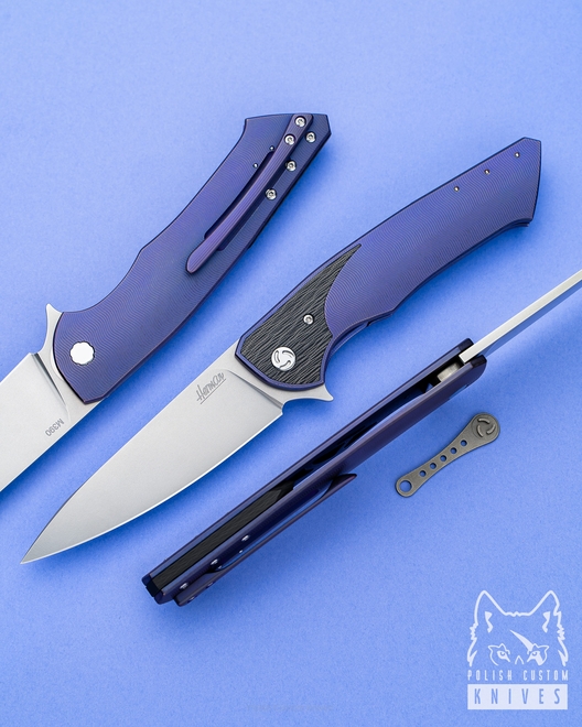 NÓŻ SKŁADANY FOLDER SLIM 31 M390 HERMAN 