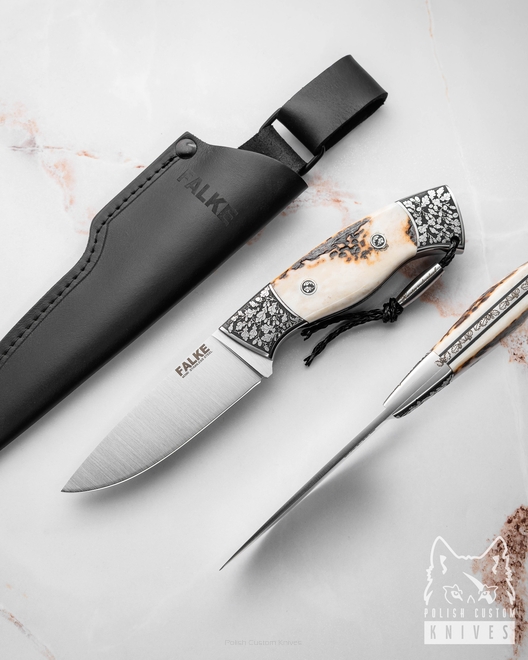 NÓŻ MYŚLIWSKI HUNTER INDIVIDUAL H311 M390 FALKE KNIVES
