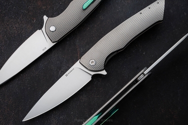 NÓŻ SKŁADANY FOLDER SLIM #0696 M390 HERMAN KNIVES