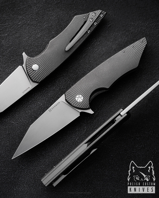 NÓŻ SKŁADANY FOLDER VESPERTILIO 148 MAGNACUT HERMAN KNIVES