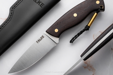 NÓŻ MYŚLIWSKI HUNTER STANDARD HS 392 K110 WENGE AFRYKAŃSKIE FALKE KNIVES