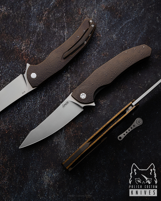 NÓŻ SKŁADANY FOLDER ISHTAR 252 M398 HERMAN KNIVES