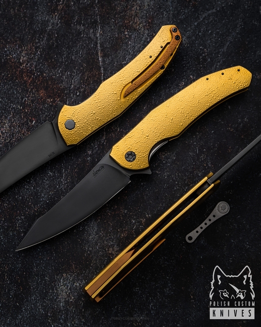 NÓŻ SKŁADANY FOLDER ISHTAR 255 M390 HERMAN KNIVES