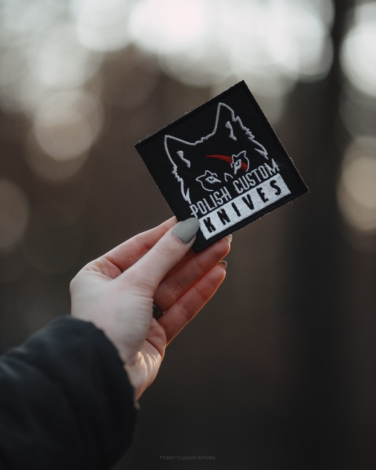 NASZYWKA MORALE PATCH PCK BIAŁY