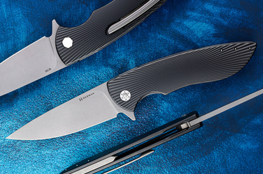 NÓŻ SKŁADANY FOLDER STING #0917 M390 OERLIKON DLC HERMAN KNIVES