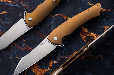 NÓŻ SKŁADANY FOLDER OVIUM GENERACJA 2 #0102 MAGNACUT ( C0052 ) HERMAN KNIVES
