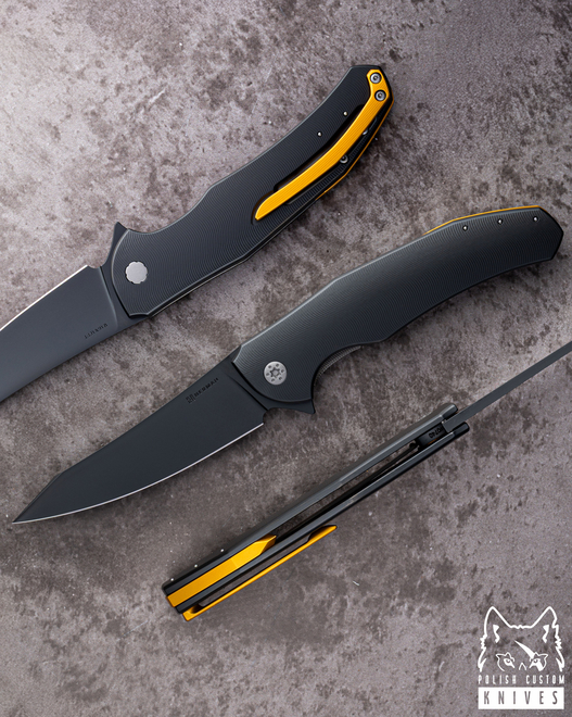NÓŻ SKŁADANY FOLDER ISHTAR #0740 MAGNACUT DLC HERMAN KNIVES