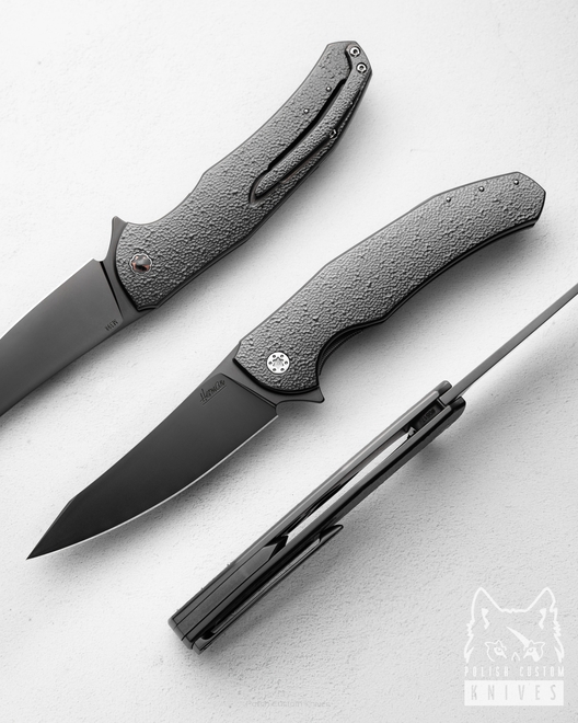 NÓŻ SKŁADANY FOLDER ISHTAR 517 M398 DLC HERMAN KNIVES