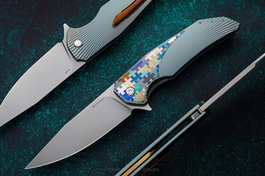 NÓŻ SKŁADANY FOLDER DRAGONFLY #0396 M390 HERMAN KNIVES