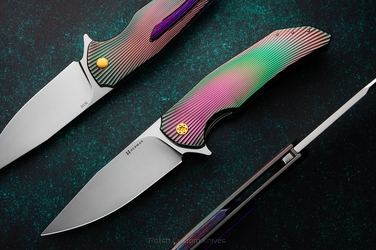 NÓŻ SKŁADANY FOLDER DRAGONFLY #0537 M398 OERLIKON HERMAN KNIVES