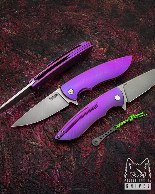 NÓŻ SKŁADANY FOLDER STING 7 M390 HERMAN