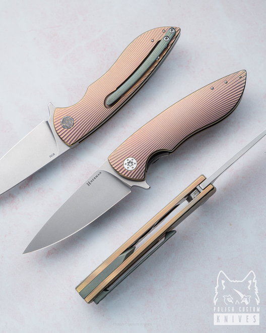 NÓŻ SKŁADANY FOLDER MICRO STING 280 M390 HERMAN KNIVES